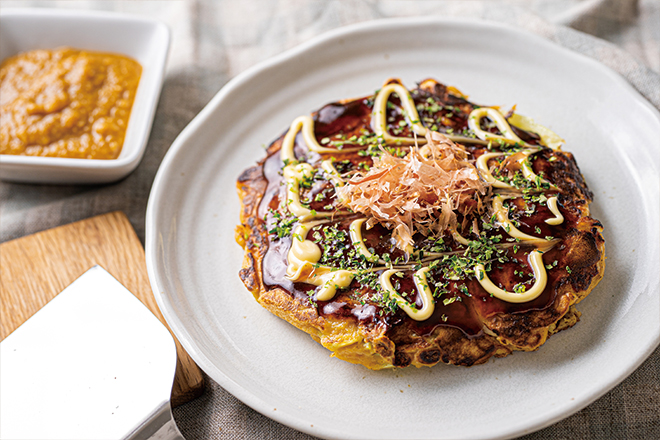 カレーお好み焼き