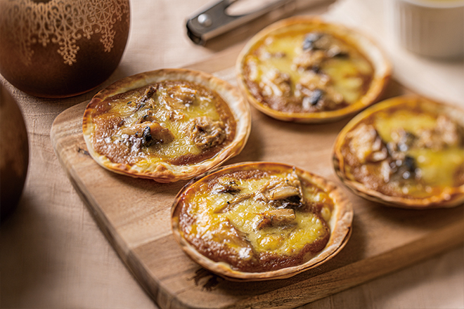 おつまみカレーピザ