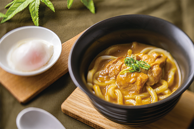 バターチキンカレーうどん