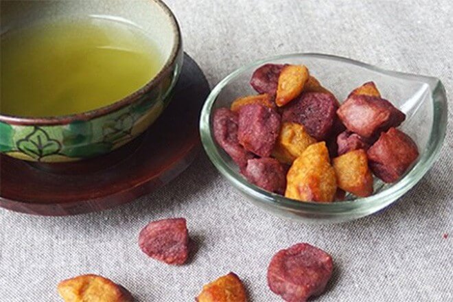 ごと芋かんころ餅のコロコロ作り